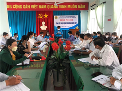 LĐLĐ huyện Hàm Thuận Bắc:  Hội nghị tổng kết hoạt động Công đoàn năm 2021